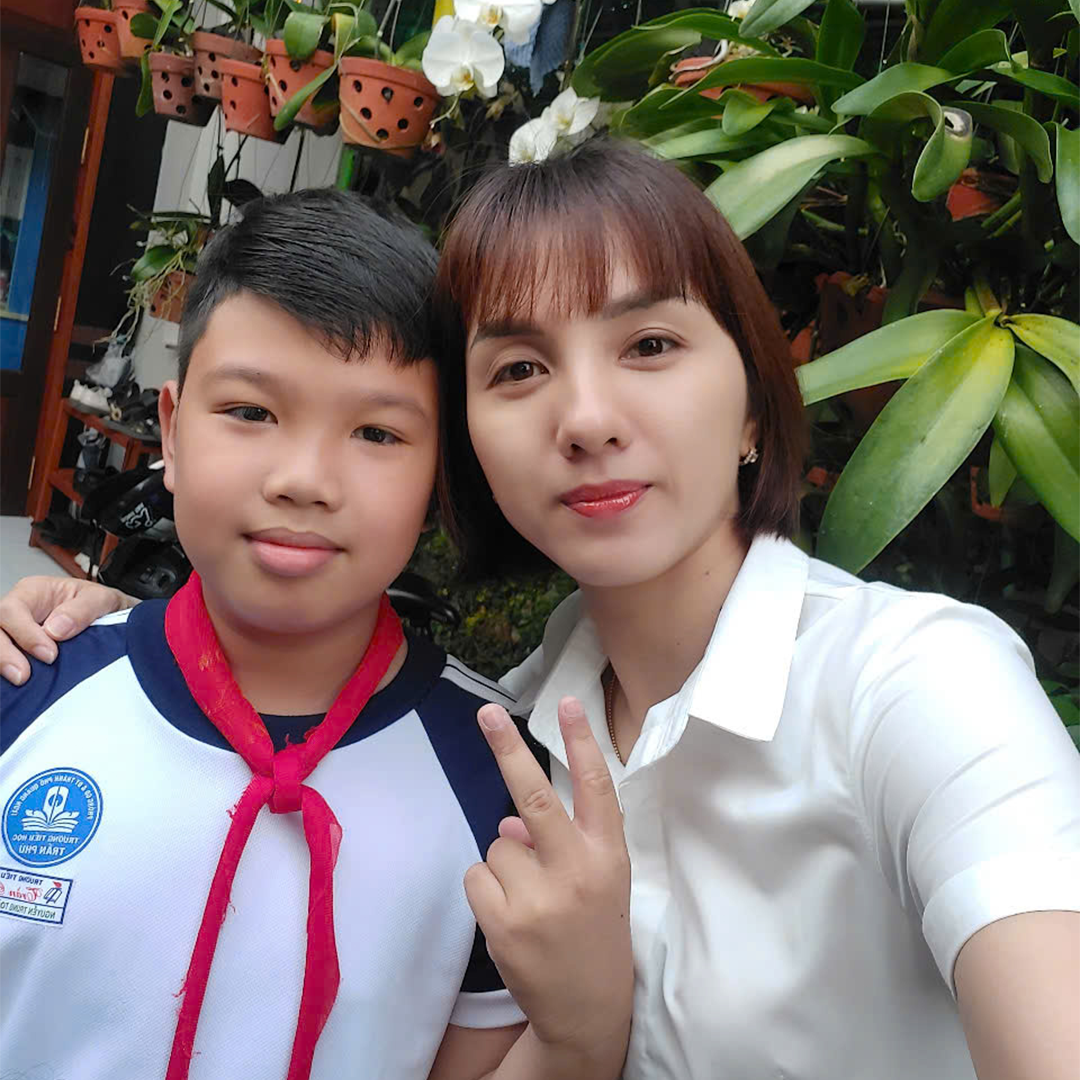 Chị Mỹ Hoà - Phụ huynh bé Trung Toàn